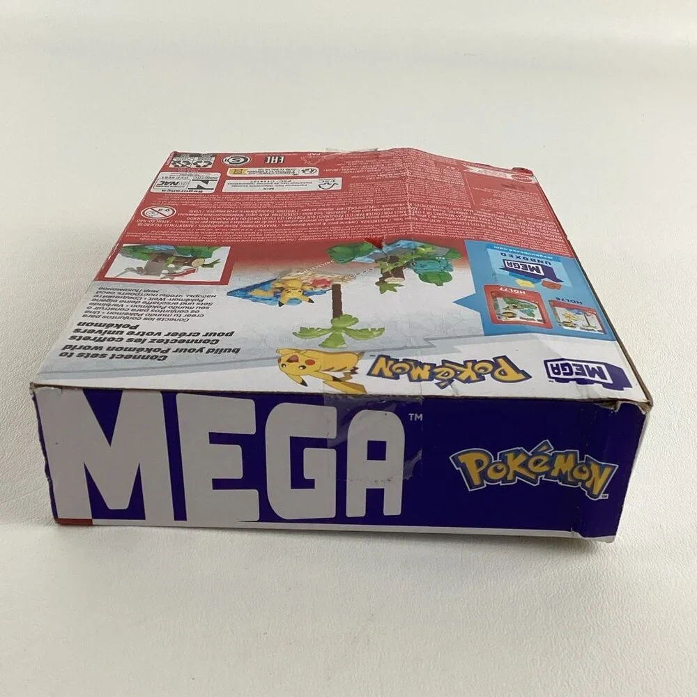 Mega Pokemon Bulbasaur's Forest Fun Building Toy Connect A Set 82 Piece Nintendo